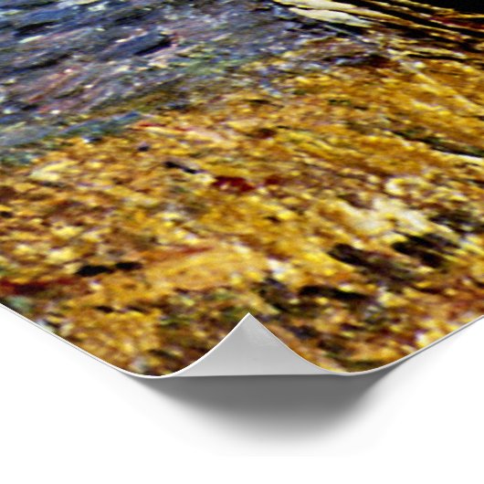 Mahone Bay van William Glackens Poster (Hoek)