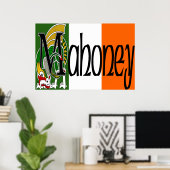 Mahoney Celtic Dragon Print (Thuiskantoor)