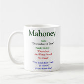 Mahoney mantel koffiemok (Links)
