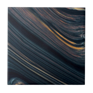 Mahonie Goudschemer Obsidiaan Tegeltje