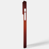 Mahonie Houtstructuur Stijl Gepersonaliseerde Naam Case-Mate iPhone Case (Achterkant / Links)