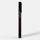 Mahonie Houtstructuur Stijl Gepersonaliseerde Naam iPhone Hoesje (Rechterkant)