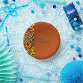 Mahonie verlaat Thanksgiving Friendsgiving Papieren Kommen (Feest)