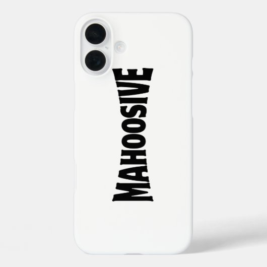 MAHOOSIEF Case-Mate iPhone CASE (Achterkant)