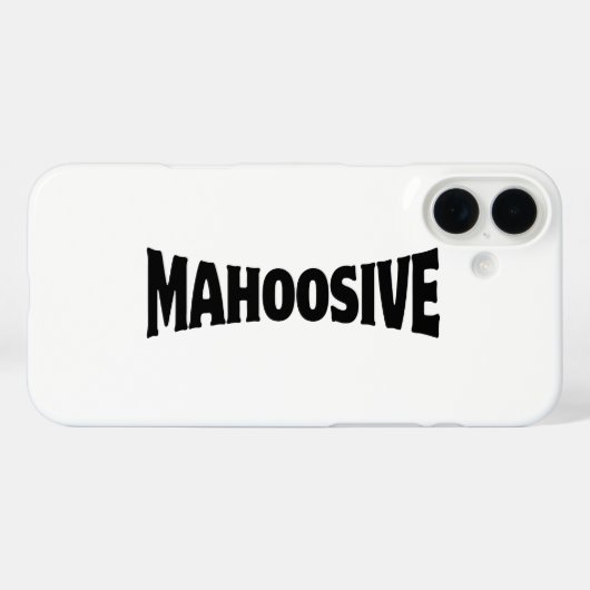 MAHOOSIEF Case-Mate iPhone CASE (Achterkant (horizontaal))
