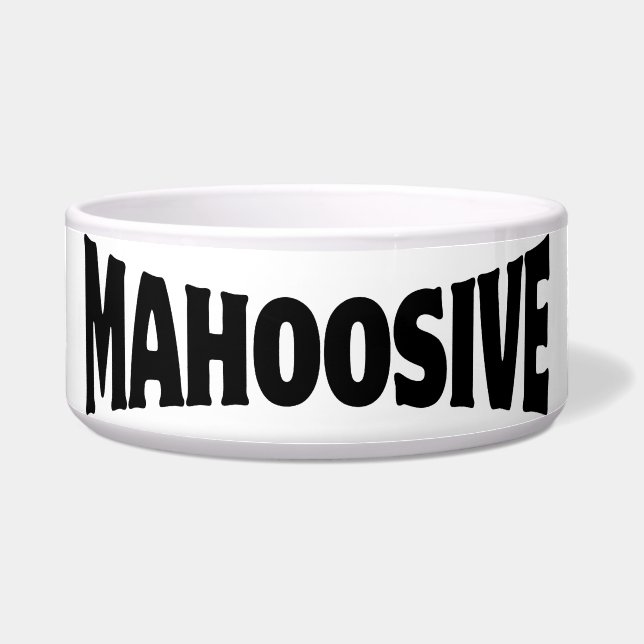 MAHOOSIEF VOERBAKJE (Voorkant)