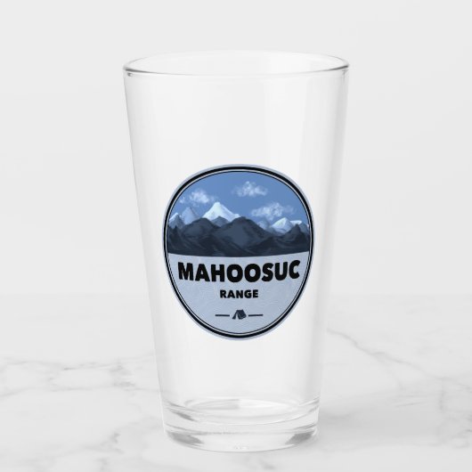 Mahoosuc Range New Hampshire Maine Camping Glas (Voorkant)