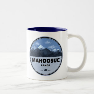 Mahoosuc Range New Hampshire Maine Kamperen Tweekleurige Koffiemok