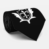 Mahora Stropdas Black (Opgerold)