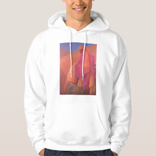 Mahout en Elephant Hoodie (Voorkant)