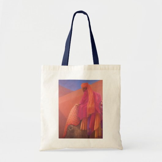 Mahout en Elephant Tote Bag (Voorkant)