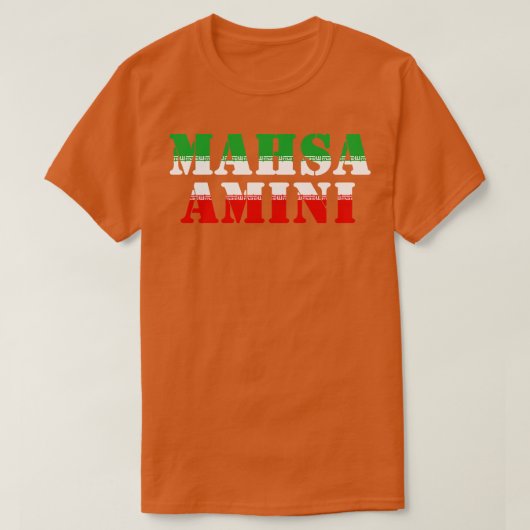 Mahsa Amini 5 T-shirt (Design voorkant)