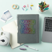 Mahu kine tingz2 sticker (iPad Cover)