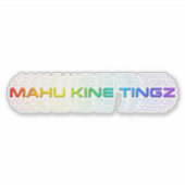 Mahukinetingz Sticker (Voorkant)