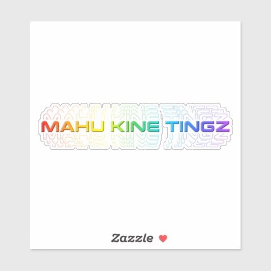 Mahukinetingz Sticker (Vel)