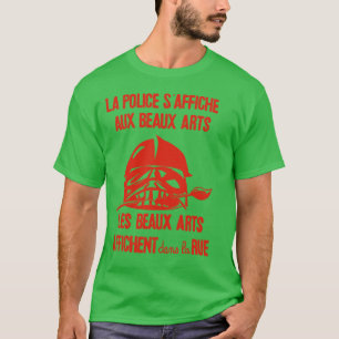 Mai 68 Rellen in Parijs T-shirt