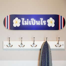 Mai Pen Rai - Thai Design Persoonlijk Skateboard