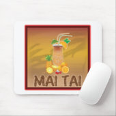 Mai Tai Cocktail Muismat (Met muis)