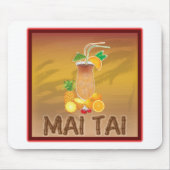 Mai Tai Cocktail Muismat (Voorkant)