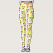 MAI TAI COCKTAIL RECEPT KUNST LEGGINGS (Voorkant)
