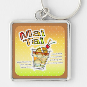 MAI TAI COCKTAIL RECEPT KUNST SLEUTELHANGER