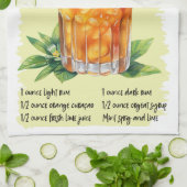 Mai Tai Cocktail Recipe Theedoek (Gevouwen)