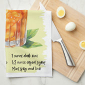 Mai Tai Cocktail Recipe Theedoek (Quarter Fold)