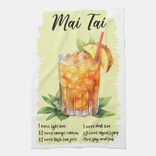 Mai Tai Cocktail Recipe Theedoek (Verticaal)