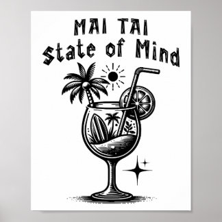 Mai Tai Gemoedstoestand Poster