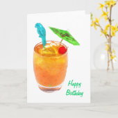 MAI Tai Kaart (Gele Bloem)