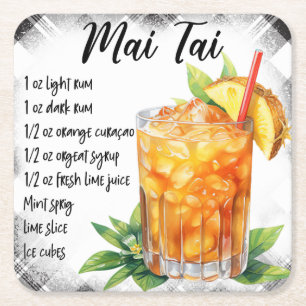 Mai Tai Kartonnen Onderzetters