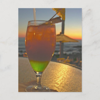 Mai Tai Sunset Briefkaart