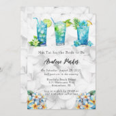 Mai Tai voor de bruid om te douchen Kaart (Voorkant / Achterkant)