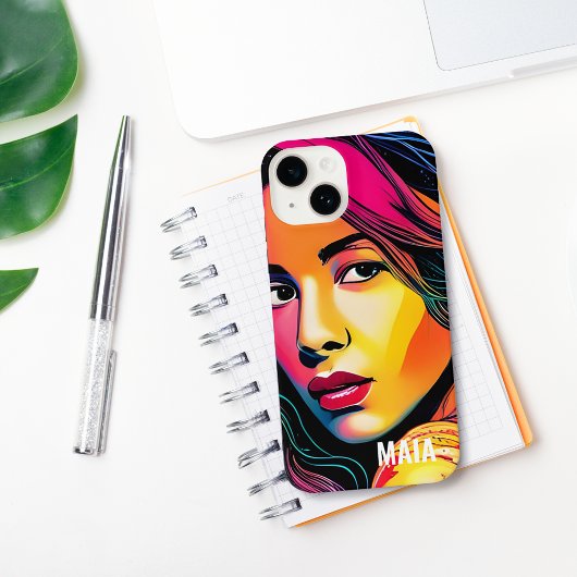 Maia Een Mooie Polynesische Vrouw Aangepaste Naam iPhone Hoesje