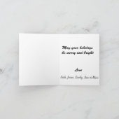 Maia Holiday Greeting Feestdagen Kaart (Binnen)