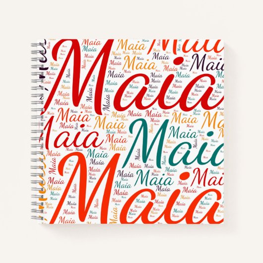 Maia Notitieboek (Voorkant)