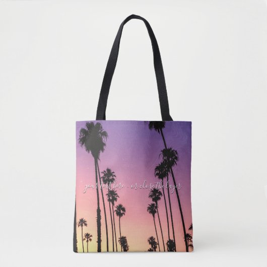 MAIAMI SUNSET TOTE BAG (Voorkant)