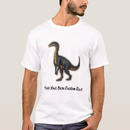 Maiasaura-dinosaurus Maak Je Eigen Aangepaste Teks T-shirt