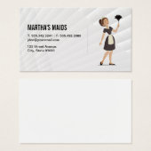 Maid Cleaner met Duster Visitekaartje (Voorkant /achterkant)