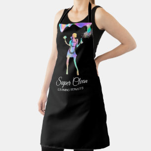 Maid Cleaning House Cleaning Services HOLOGRAPH Ap Schort