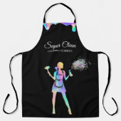 Maid Cleaning House Cleaning Services HOLOGRAPH Schort (Voorkant)