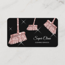 Maid Cleaning House Mousserend roos Gold Business 