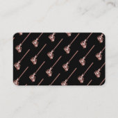 Maid Cleaning House Mousserend roos Gold Business Visitekaartje (Voorkant)