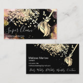 Maid Cleaning House Mousserend Visitekaartje (Voorkant / Achterkant)