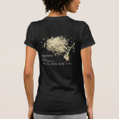 Maid Cleaning House Mousserend Visitekaartje T-shirt (Achterkant)
