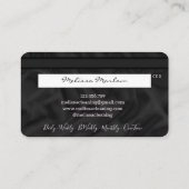 Maid Cleaning House Mousserende creditcard Visitekaartje (Achterkant)