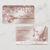 Maid Cleaning House Mousserende gouddiamanten van  Visitekaartje (Voorkant / Achterkant)