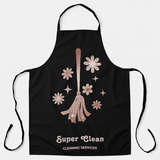 Maid Cleaning House Professional Cleaning Services Schort (Voorkant)