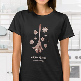 Maid Cleaning House Professional Cleaning Services T-shirt