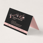 Maid Cleaning House Professional Cleaning Services Visitekaartje (Achterkant)